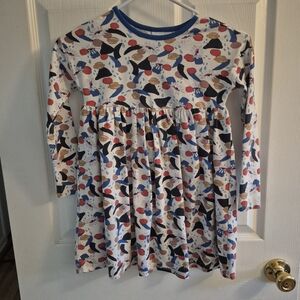 Nordstrom By Christina Martinez Colorful Long Sleeve Dress 6